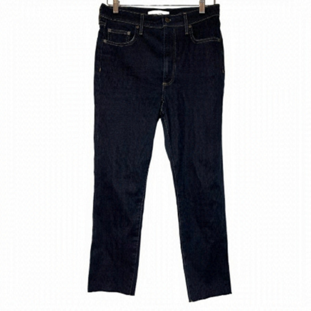 ARITZIA Denim Forum The Lola High Rise Skinny Undone Hem Jean size 30